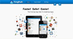 Desktop Screenshot of itongpush.tongbu.com